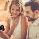 Коробочка для помолвочного кольца в форме сердца Corazón футляр с LED подсветкой для предложения / ювелирных и бижутерных изделий, розовый (105063350) - изображение 2