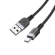 Кабель Hoco X109 Energy USB – Type-C 3 А 1 м чорний - зображення 4