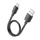 Кабель HOCO X96 Hyper 27W charging data cable Type-C (L=0.25M) Black (6942007609401) - изображение 1
