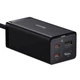 Сетевой зарядний пристрій Baseus GaN5 Pro Desktop Fast Charger 1U+2C+HDMI 67W з 1.5m Power cord EU Black (CCGP110201) - зображення 1
