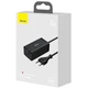 Сетевой зарядний пристрій Baseus GaN5 Pro Desktop Fast Charger 1U+2C+HDMI 67W з 1.5m Power cord EU Black (CCGP110201) - зображення 2