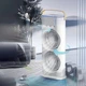 Настольный вентилятор двойной с охлаждением Double-ended Spray Fan LED подсветка Пульт ДУ (2104618502) - изображение 12