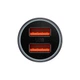 Зарядное устройство авто Baseus Golden Contactor Max Dual Fast Charger CGJM000013 60w - изображение 3