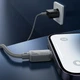 Кабель USB Type-C до USB Type-C / Провід шнур Юсб Тайп сі на Юсб Тайп сі для швидкої зарядки та передачі даних 1м Black U1 - зображення 4