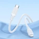 Кабель для зарядки Lightning Type-C для iphone / провод, шнур Тайп си на Лайтнинг зарядный кабель для айфона 1м 27W White A2 - изображение 4