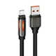 Дата кабель USB to Lightning для зарядки телефону / Провід шнур Юсб на Лайтнінг для швидкої зарядки та передачі даних 1.2 м 27W - зображення 1