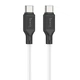 Кабель USB Type-C до USB Type-C / Провід шнур Юсб Тайп сі на Юсб Тайп сі для швидкої зарядки та передачі даних 1м 60W E2 - зображення 1
