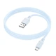Кабель Micro USB для зарядки телефону, смартфона / зарядний шнур провід Мікро Юсб для передачі даних 1м 2.4A - зображення 3