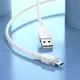 Кабель Micro USB для зарядки телефона, смартфона / зарядный шнур провод микро Юсб для передачи данных 1м E3 - изображение 3