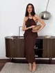 Топ женский ARTKNIT Loren 39572 L Шоколад (4823093471092) - изображение 7