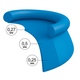 Intex Easy Set бассейн 396×84 см с фильтром 28142 — надувной круглый, объём 7290 л, для семьи и дачи - изображение 6
