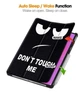 Чохол Smart Case на Lenovo Yoga Tab Plus (12.7") / чохол для планшета з функцією підставки / (dont touch me) - зображення 4