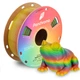 Філамент пластик для 3D-друку Panchroma Gradient PLA 1 кг Translucent Rainbow - зображення 3