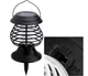 Ловушка для комарів на сонячній батареї Bug Zapper ультрафіолетова мухоловка комах інсектицидна лампа переносна проти комар світильник садовий від мошка мух моль комарі метелики знищувач літаючих шкідників (Solar-9028) - зображення 11