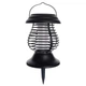 Ловушка для комарів на сонячній батареї Bug Zapper ультрафіолетова мухоловка комах інсектицидна лампа переносна проти комар світильник садовий від мошка мух моль комарі метелики знищувач літаючих шкідників (Solar-9028) - зображення 14
