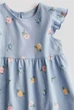 Сукня синя квітковий принт H&M 74см (400010998) - зображення 2