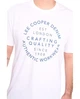 Футболка мужская Lee Cooper 10196532.101 XXL белая (5942723132024) - изображение 2