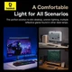 LED лампа на монитор скринбар Baseus i-wok 3 Series Asymmetric Light Magnetic Screen. Black - изображение 6