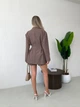Жіночий класичний костюм (піджак і шорти) Uaclothes 42-44 Капучино (like32772-129881349) - изображение 4