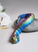 Змея подвижная игрушка с глазами 25 см - изображение 4