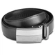 Ремінь чоловічий шкіряний Semi Line Black (P8235-0 XL) 120 см - зображення 1