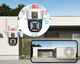Уличная WiFi IP камера PC258 15Мп бело-черная 3 независимых объектива поворотные - изображение 5