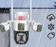 Уличная WiFi IP камера PC258 15Мп бело-черная 3 независимых объектива поворотные - изображение 8