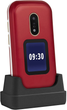 Telefon komórkowy Doro 6060 Red (7322460077631) - obraz 4
