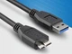 Кабель передачи данных для внешних жестких дисков USB 3.0 - USB Micro-B 30 см Черный - изображение 8