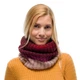 Шарф-труба Buff Knitted & Fleece Neckwarmer Alina, Maroon - изображение 2
