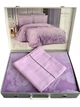 Двоспальний Євро комплект - Maison d'or Ambre Dark Lilac Тенсел - изображение 3