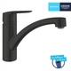 Змішувач для кухні одноважільний GROHE QuickFix Start 324412432 чорний латунь CV034560 - изображение 3