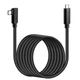 Кабель Oculus Link USB 3.2 Type-C 5 метров Oculus Link для Meta Quest Oculus Quest 2, 3, 3S, Pro, Pico 4, черний - изображение 6