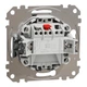 Перемикач одноклавішний кнопковий алюміній Sedna Design & Element Schneider Electric SDD113116 - зображення 2