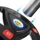 Диск олимпийский 4FIZJO 2 x 10 кг 51 мм металлический, прорезиненный Black (P-5905973401289) - изображение 3