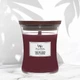 Ароматична свічка - WoodWick Phantom Cherry Candle 275g (1405109-25001176) - зображення 2