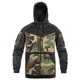 Кофта тактична Helikon-Tex худі Hoodie M Black Woodland (BL-RHF-PO-0103A-B04-M) - зображення 2