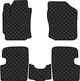 Коврики из экокожи EVAtech ECO в салон авто для Sirion (M300) Daihatsu 2004-2015 2 поколения Htb EU Экокожа черная с черной нитью черный кант (DU52522CV5BBB) - изображение 1