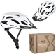 Kask Nils Extreme MTW291 M 51-60 cm Biały (16-70-154) (5907695554533) - obraz 2