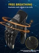 Летние мотоциклетные перчатки AX-03 с полным пальцем размер L - изображение 5