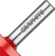 Набор твердосплавных фрез Graphite 8 мм 56H241 15 шт. (5902062046000) - зображення 7