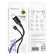 Кабель BOROFONE BX111 Feliz для зарядки, USB-A до Type-C, 1 м, 3 А, черный - изображение 4