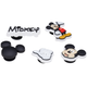 Джибітси Crocs Jibbitz Mickey Pant 10014478 5 шт Різнокольорові (196265891504) - зображення 3