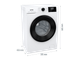 Пральна машина автоматична Gorenje W3NGPI62SBS/UA - изображение 4