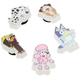 Джибітси Crocs Jibbitz Bluey 10014369 5 шт Різнокольорові (196265891405) - зображення 3