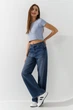 Топ однотонный женский 80677 L/XL Сиреневый - изображение 4