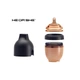 Бутылочка антиколиковая HEORSHE new Black, 160 ml - зображення 4