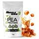 Протеин гороховый растительный MuscleWay 84% 1 кг в порошке на 33 порции со вкусом Карамели (33-126-pp-MW-1kg/3) - изображение 1