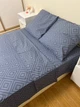 Комплект постельного белья Soft двуспальный 180х220 см Карат серо-синий - изображение 3
