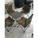Стол + 4 стула Folding table and chairs складной стол со стульями, комплект складной мебели, портативный стол для дома, для отдыха, для дачи, для кемпинга, для похода, для рыбалки, для туризма, для пикника - изображение 2